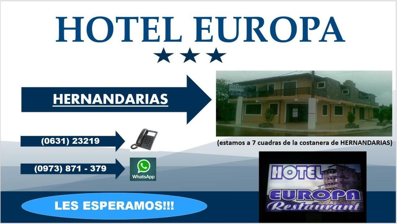 Hotel Europa Hernandarias エクステリア 写真